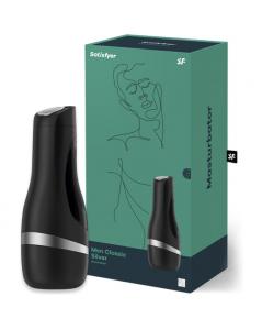 SATISFYER MASTURBADOR MEN CLASSIC PLATA