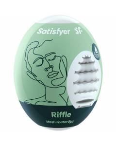 SATISFYER MASTURBADOR EGG SINGLE RIFFLE