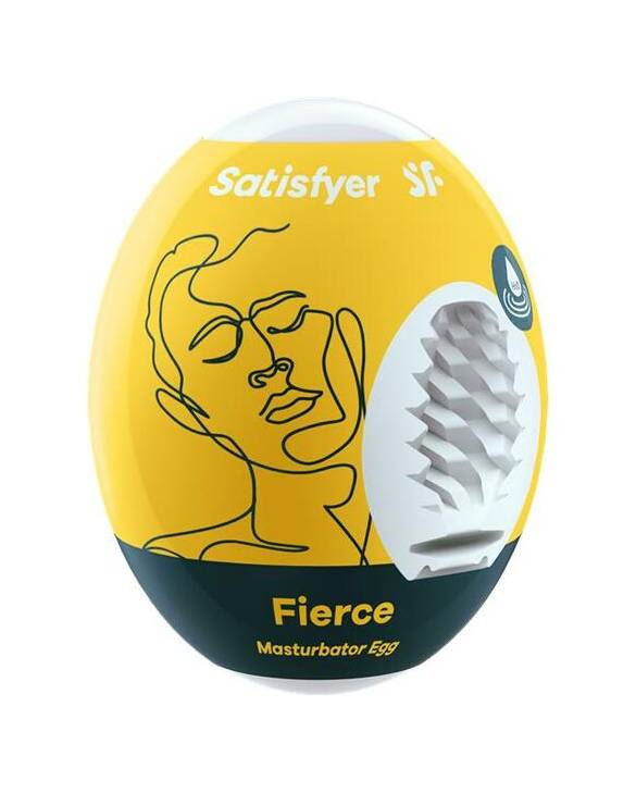 SATISFYER MASTURBADOR EGG SINGLE FIERCE