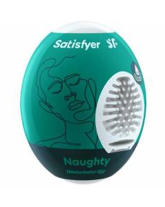 SATISFYER MASTURBADOR EGG SINGLE NAUGHTY