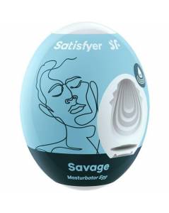 SATISFYER MASTURBADOR EGG SINGLE SAVAGE