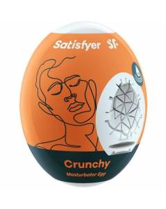SATISFYER MASTURBADOR EGG SINGLE CRUNCHY