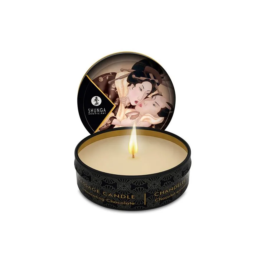 Vela de Masaje SHUNGA de chocolate 30 Ml