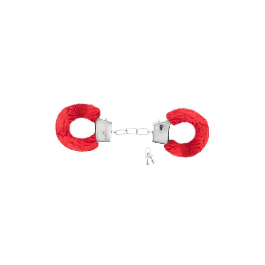 Esposas de Felpa Love Cuffs CRUSHIOUS Rojas