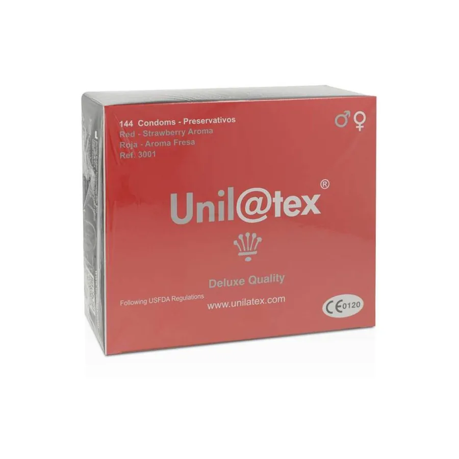 Preservativos Caja de 144 Uds Sabor fresa