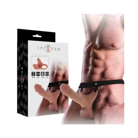 Arnés Hueco con Dildo silicona 16 X 3.5 Cm