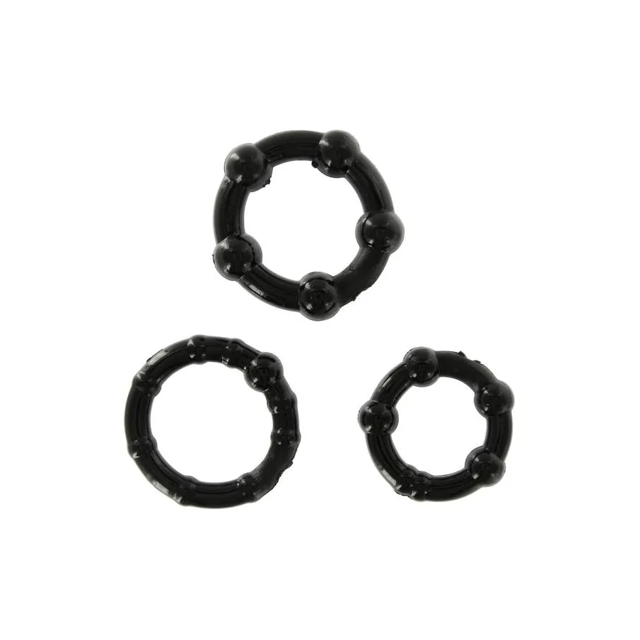 Juego Tres Anillos pene Negros